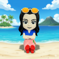 Nico Robin Beach Edition –  Figura 3D Coleccionable