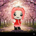Sakura Haruno Crochet Edition – Figura 3D Articulada