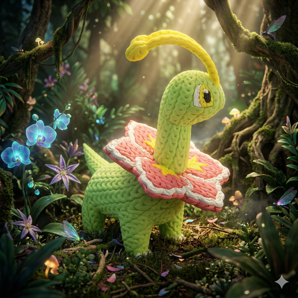 Pokecroche – Meganium
