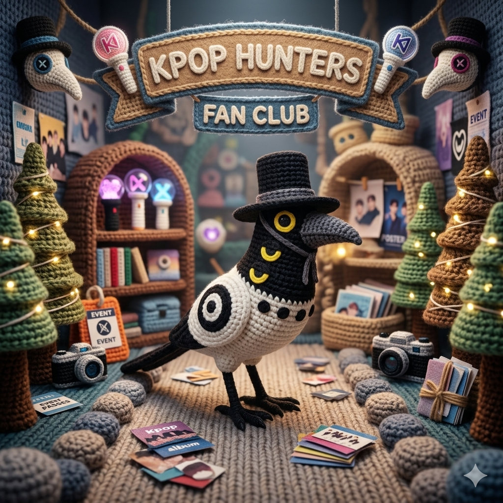 ussie Kpop Demon Hunters Edition – Figura 3D Articulada