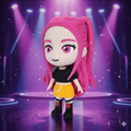 Mira K-Pop Demon Hunters Edition – Figura 3D Articulada de 18 cm