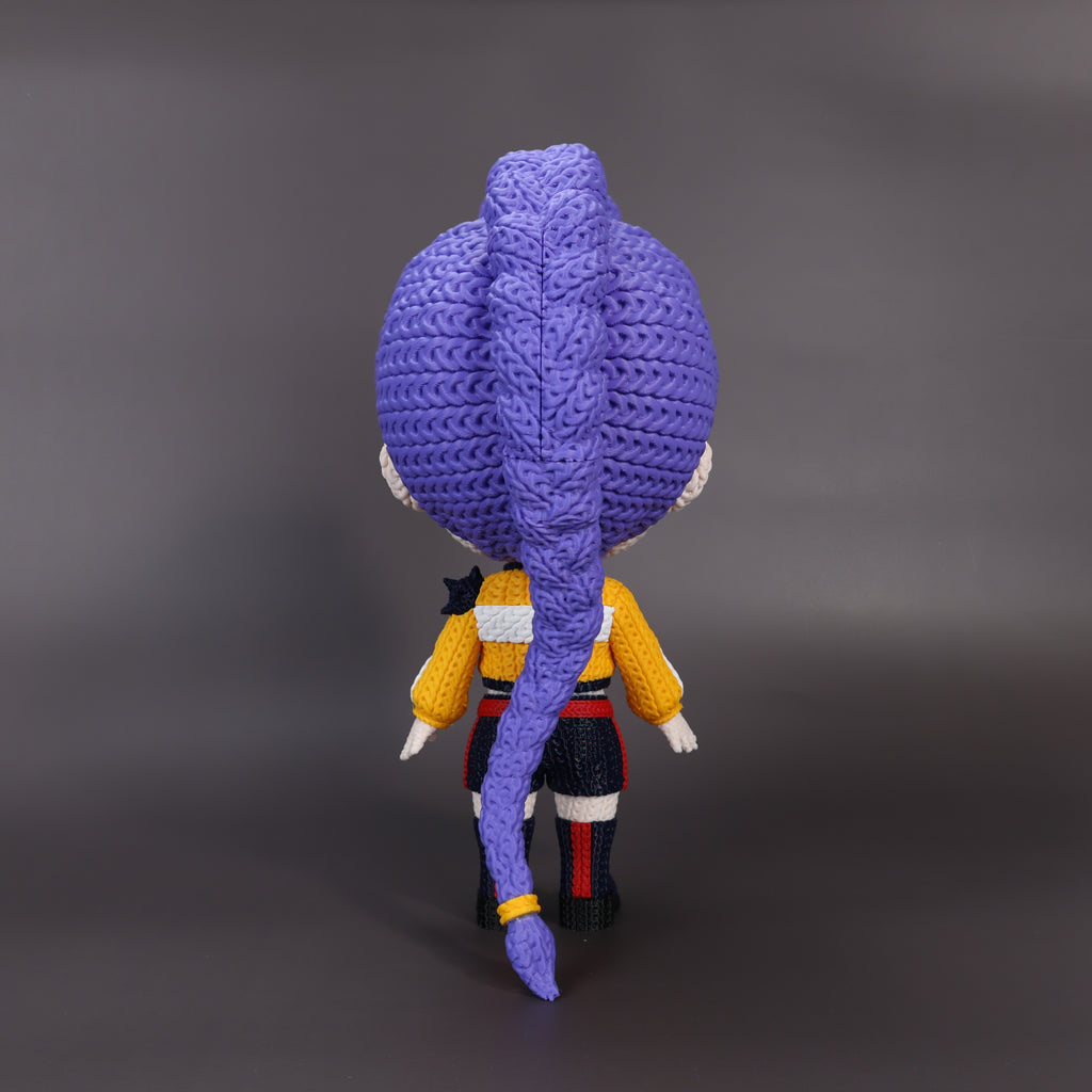 Rumi Kpop Demon Hunters Edition – Figura 3D Crochet Articulada de 18 cm