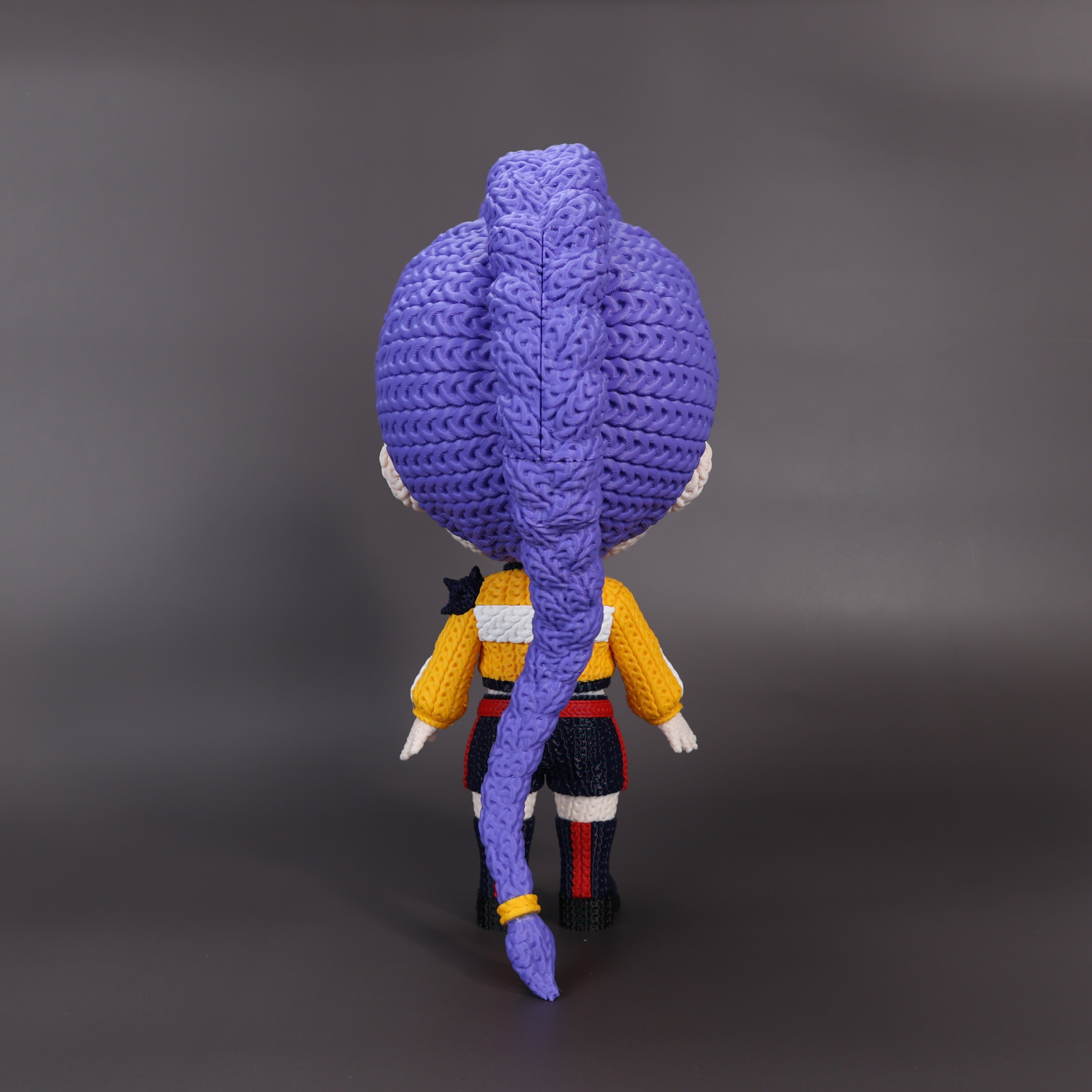 Rumi Kpop Demon Hunters Edition – Figura 3D Crochet Articulada de 18 cm