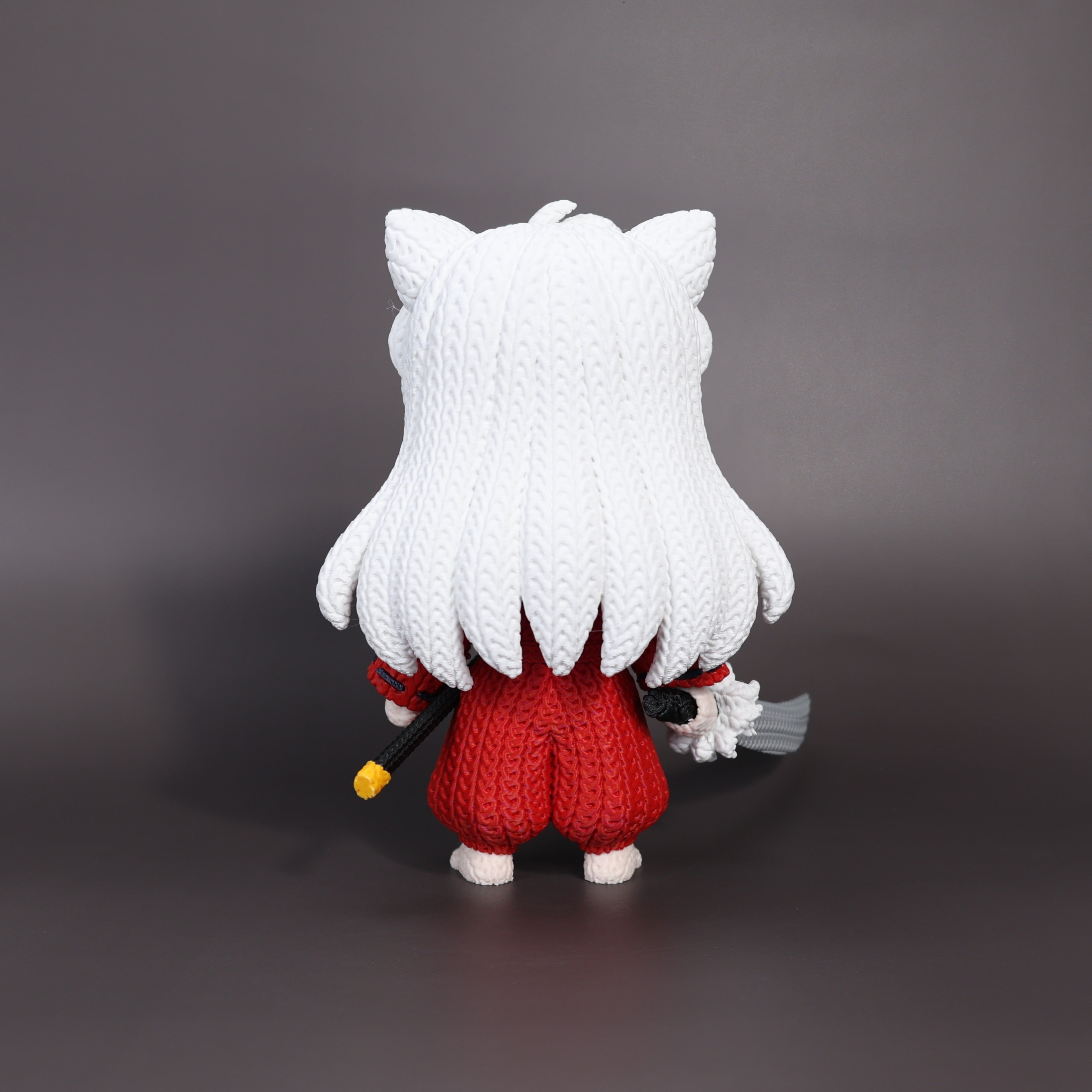 Inuyasha Crochet Edition – Figura Anime 3D Articulada de 18 cm