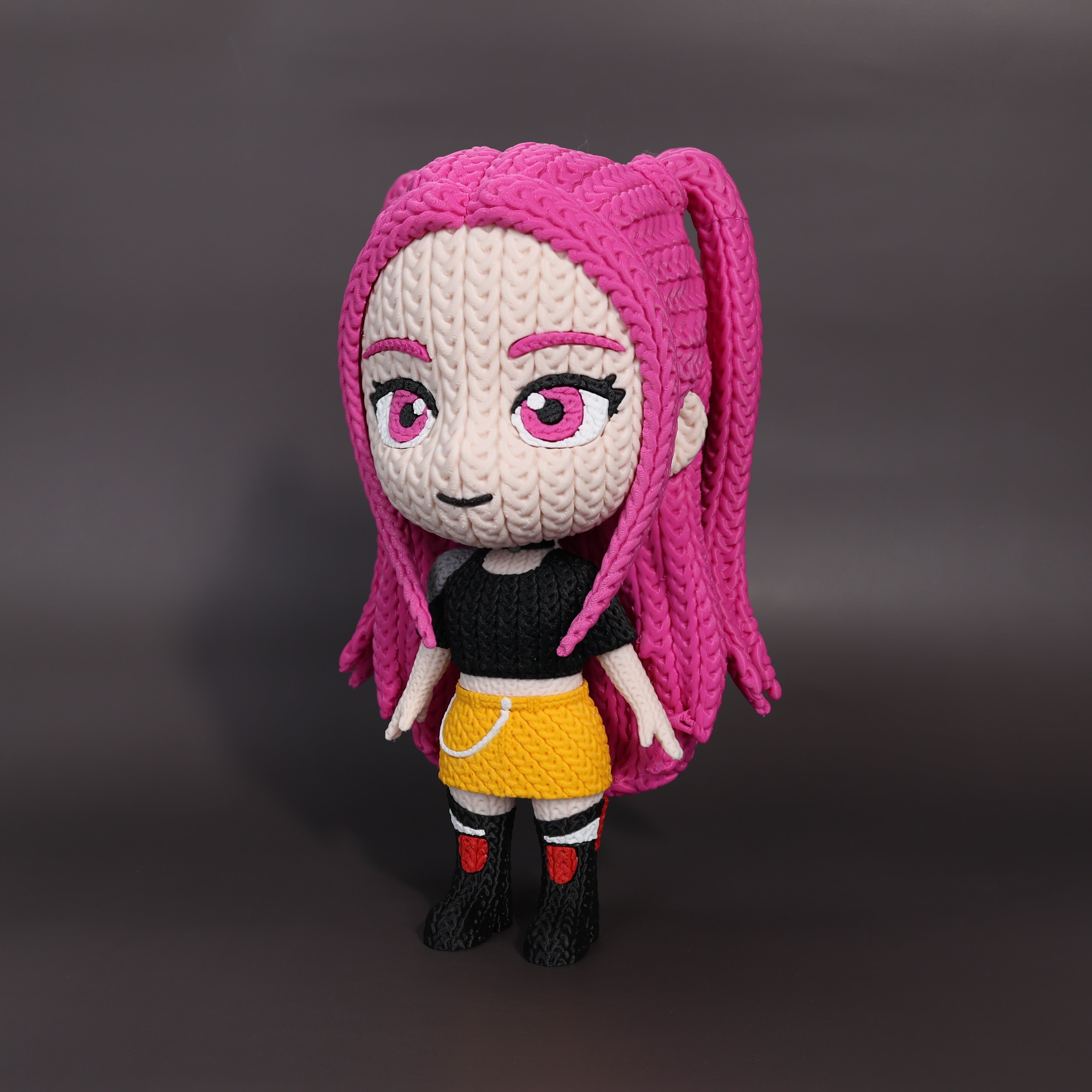 Mira K-Pop Demon Hunters Edition – Figura 3D Articulada de 18 cm
