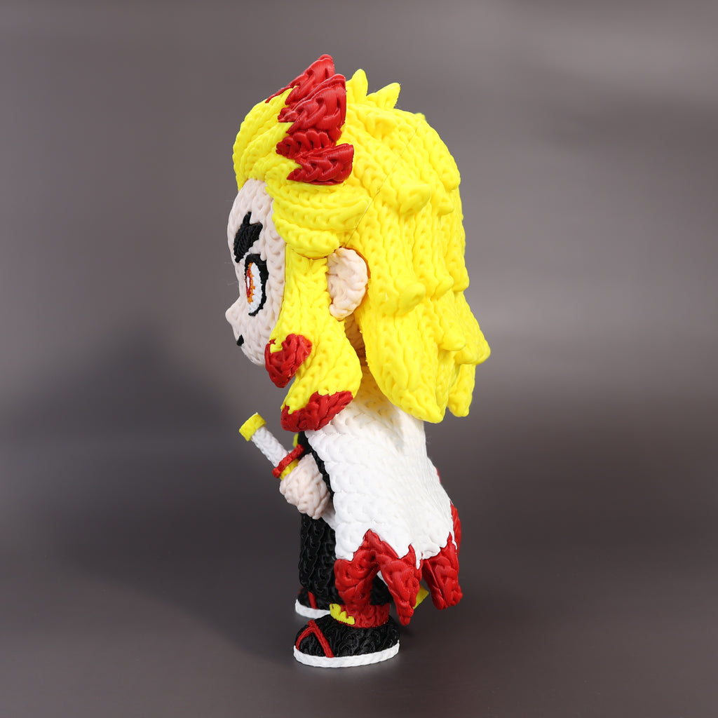 Rengoku Crochet Edition – Figura Anime 3D Articulada de 18 cm