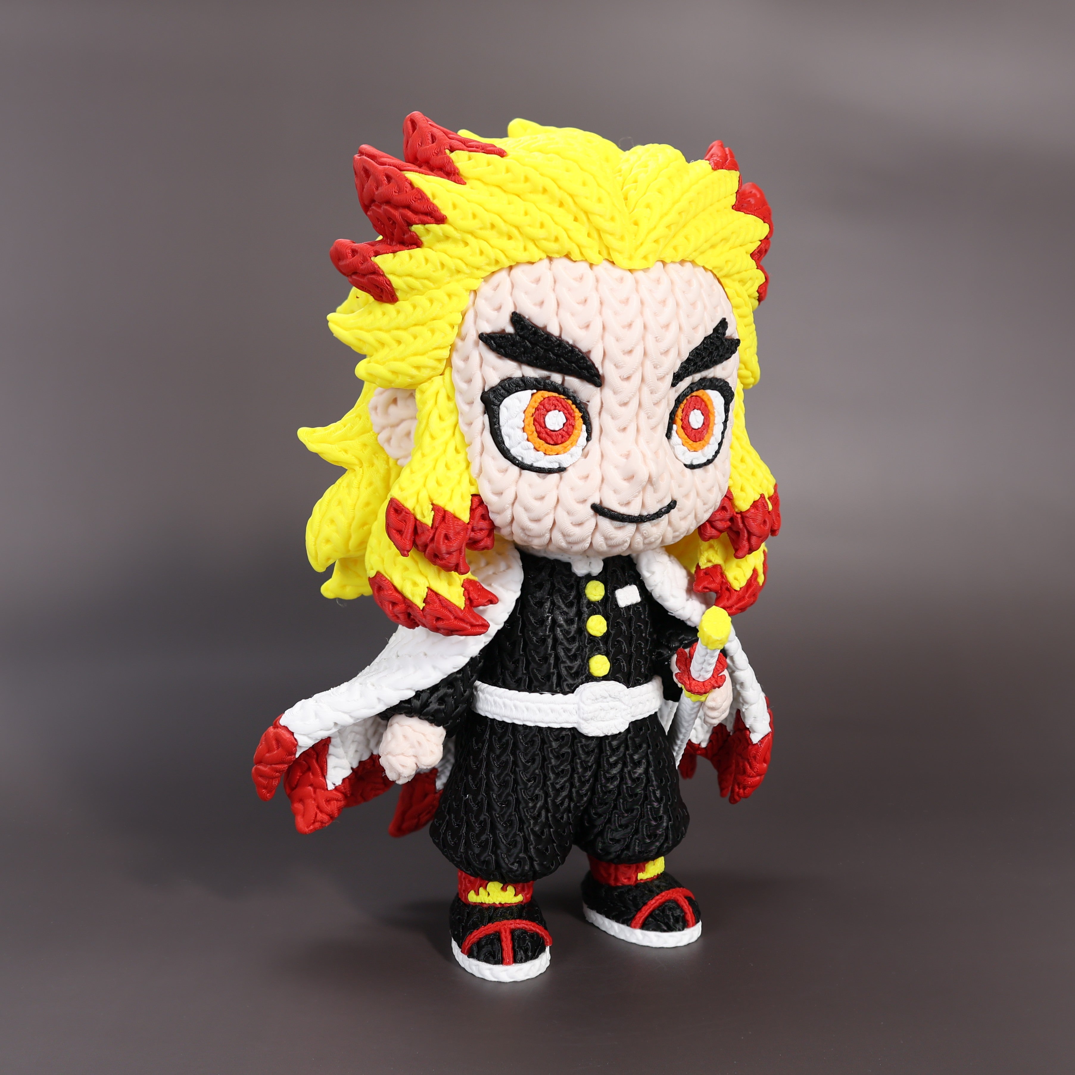 Rengoku Crochet Edition – Figura Anime 3D Articulada de 18 cm