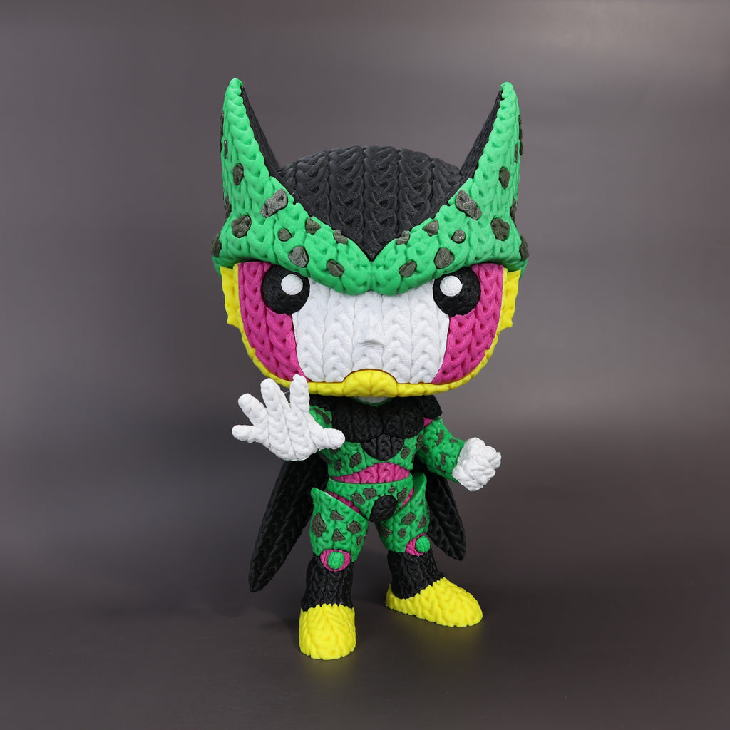 Célula Versión Definitiva – Figura Anime 3D Crochet Articulada de 18 cm