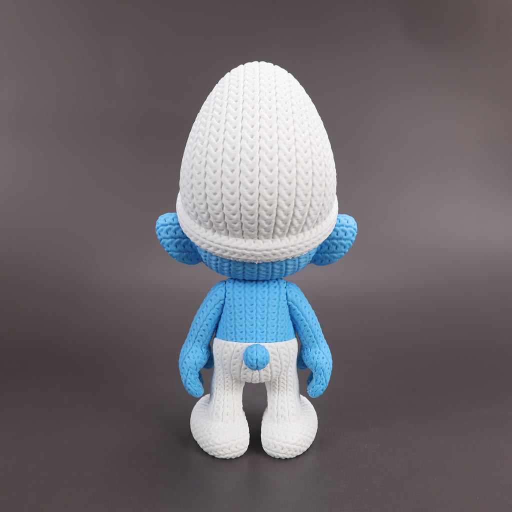 Pitufo Crochet Edition – Figura 3D Articulada