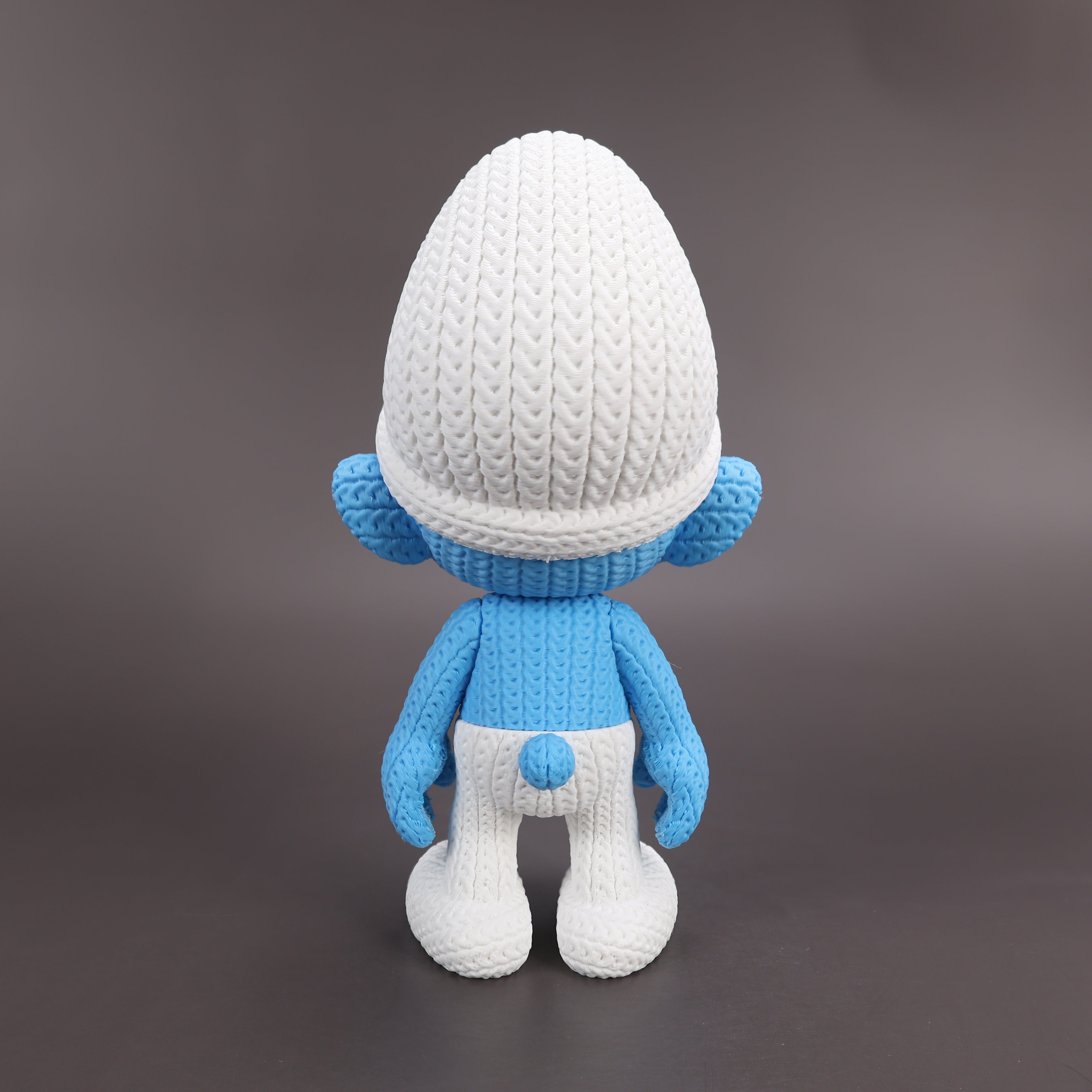 Pitufo Crochet Edition – Figura 3D Articulada
