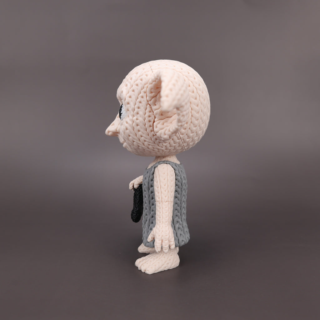 Dobby Crochet Edition – Figura 3D Articulada de 18 cm