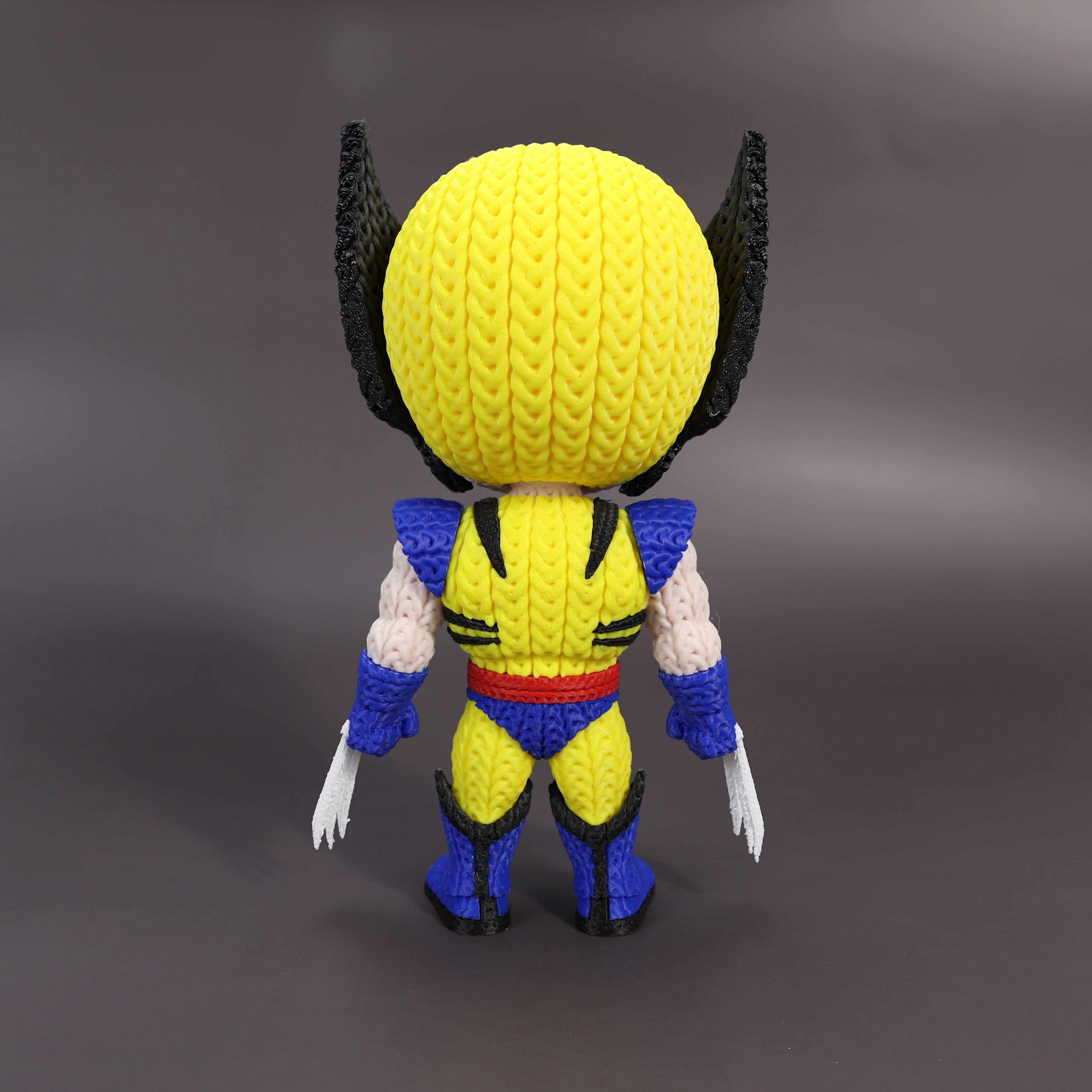 Wolverine Crochet Edition – Figura 3D Articulada de 18 cm