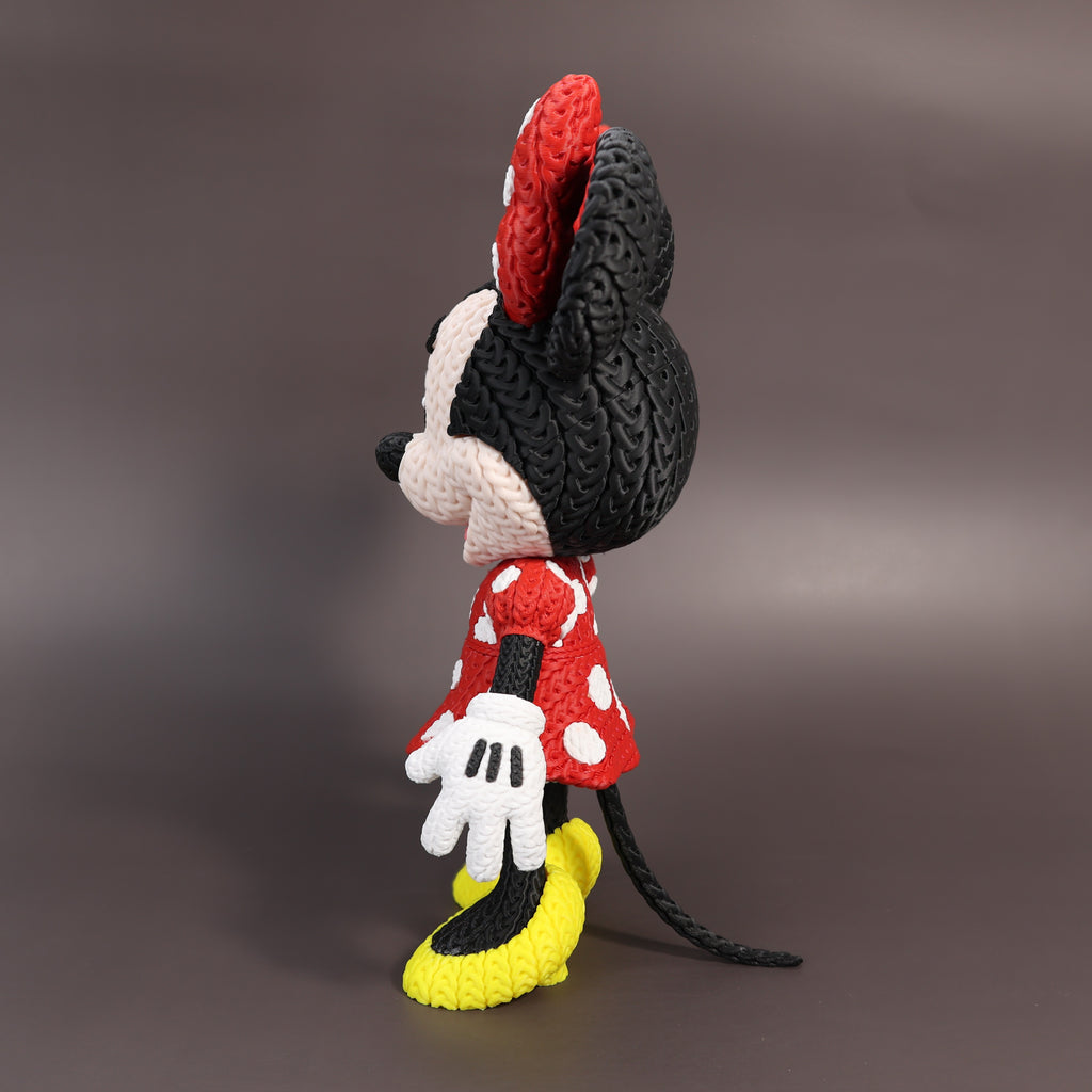 Minnie Mouse Crochet Edition – Figura 3D Articulada