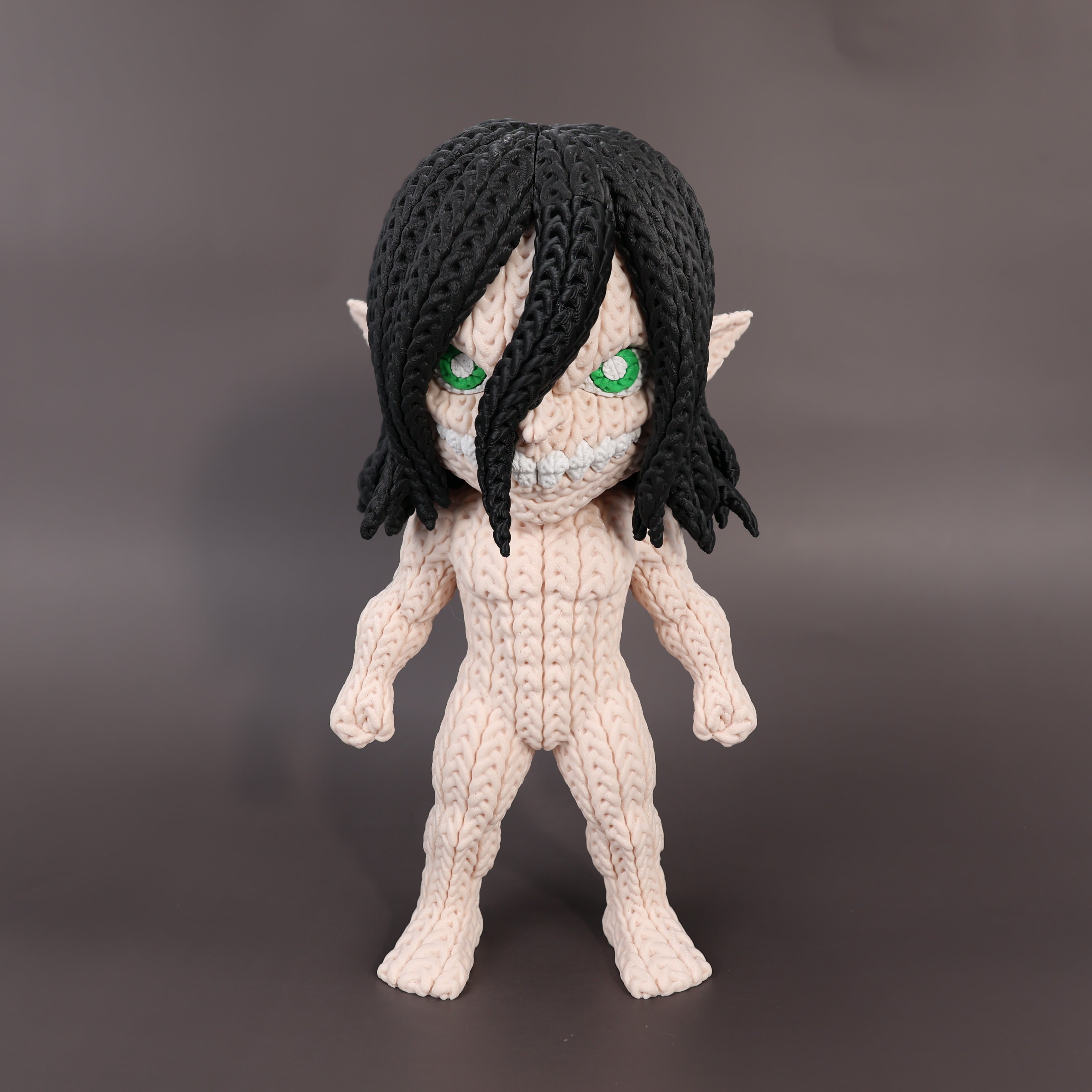 Eren Titan Crochet – Figura Anime 3D de 18 cm