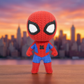 Spider-Man Crochet Edition – Figura 3D Articulada de 18 cm