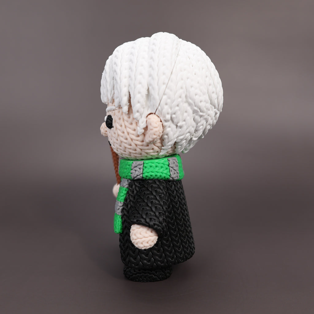 Draco Malfoy Crochet Edition – Figura 3D Articulada de 18 cm