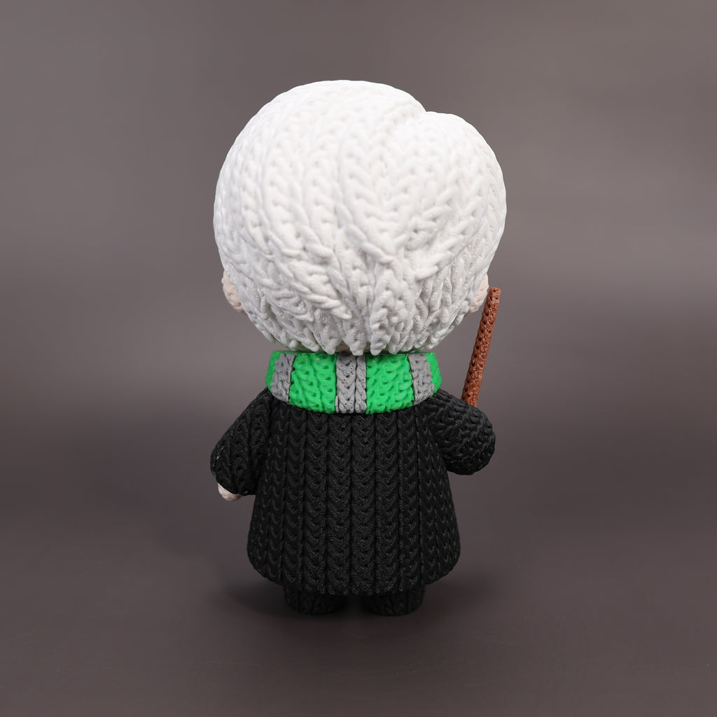 Draco Malfoy Crochet Edition – Figura 3D Articulada de 18 cm