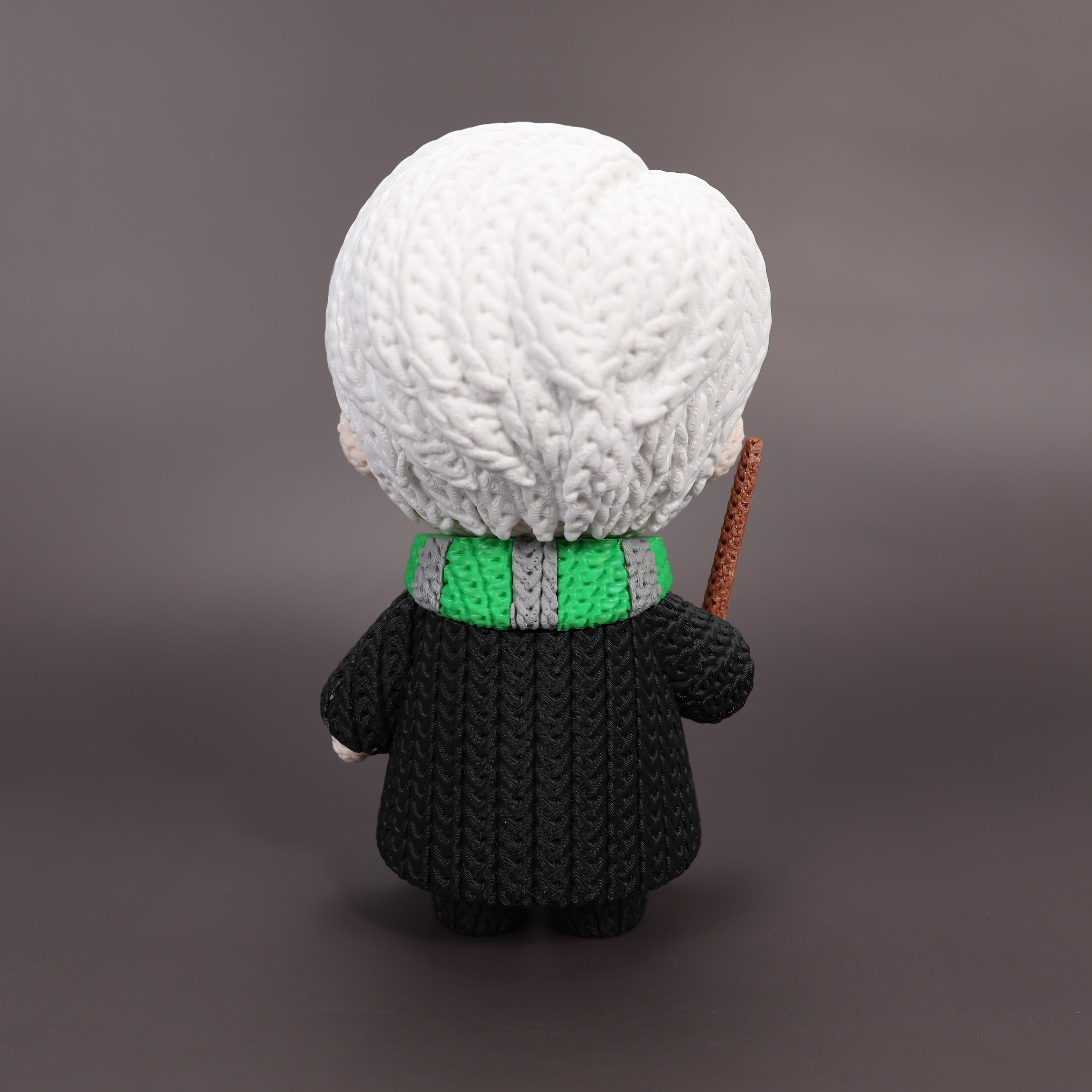 Draco Malfoy Crochet Edition – Figura 3D Articulada de 18 cm