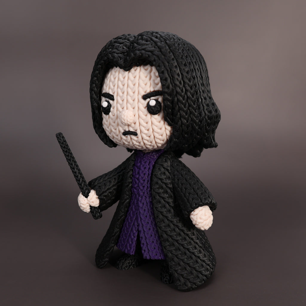 Severus Snape Crochet Edition – Figura 3D Articulada de 18 cm