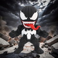 Venom Crochet Edition – Figura 3D Articulada de 18 cm