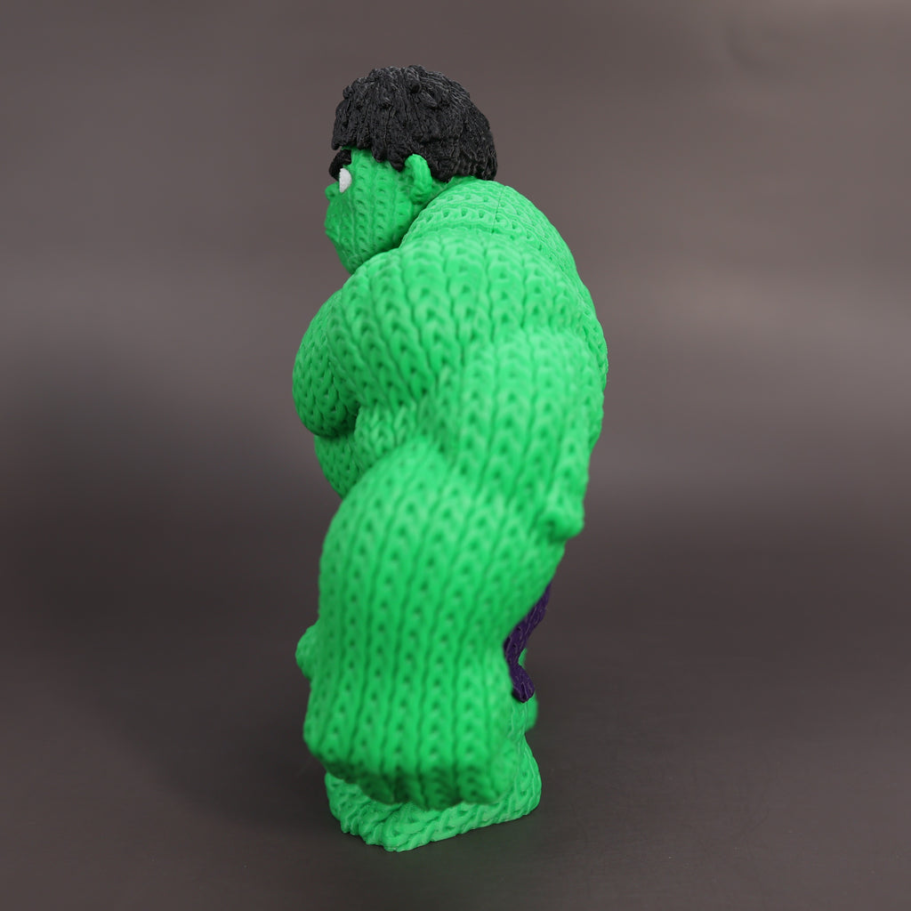 Hulk Crochet Edition – Figura 3D Articulada de 18 cm
