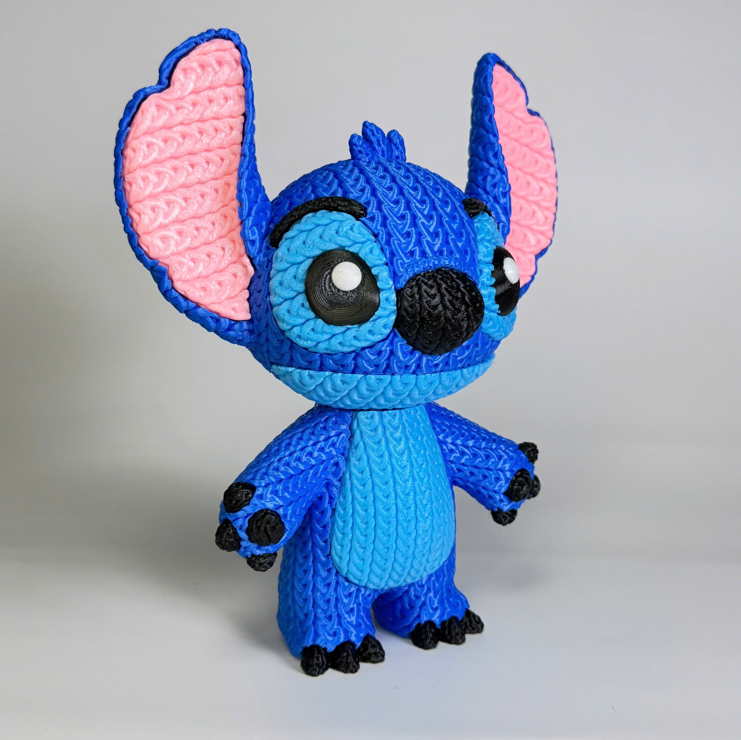 Stitch Crochet Edition - Figura 3D Articulada