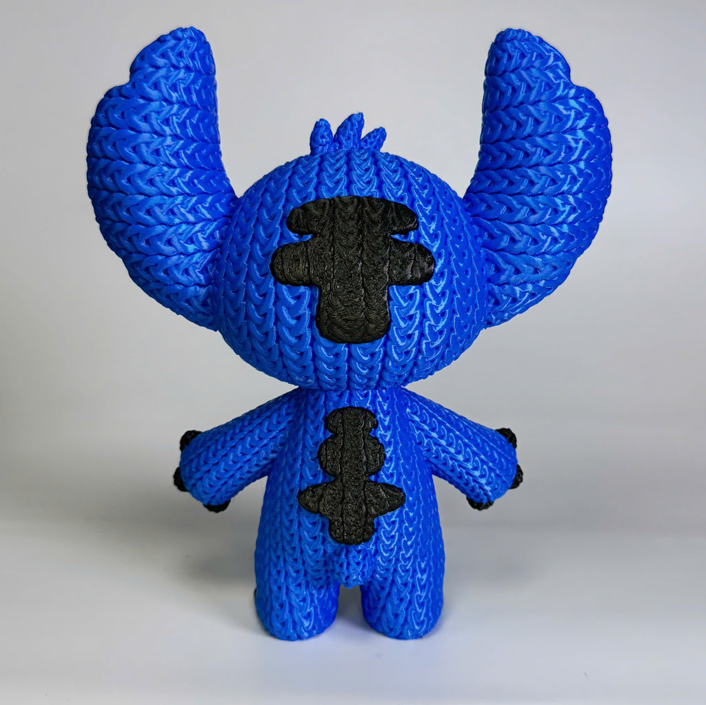 Stitch Crochet Edition - Figura 3D Articulada