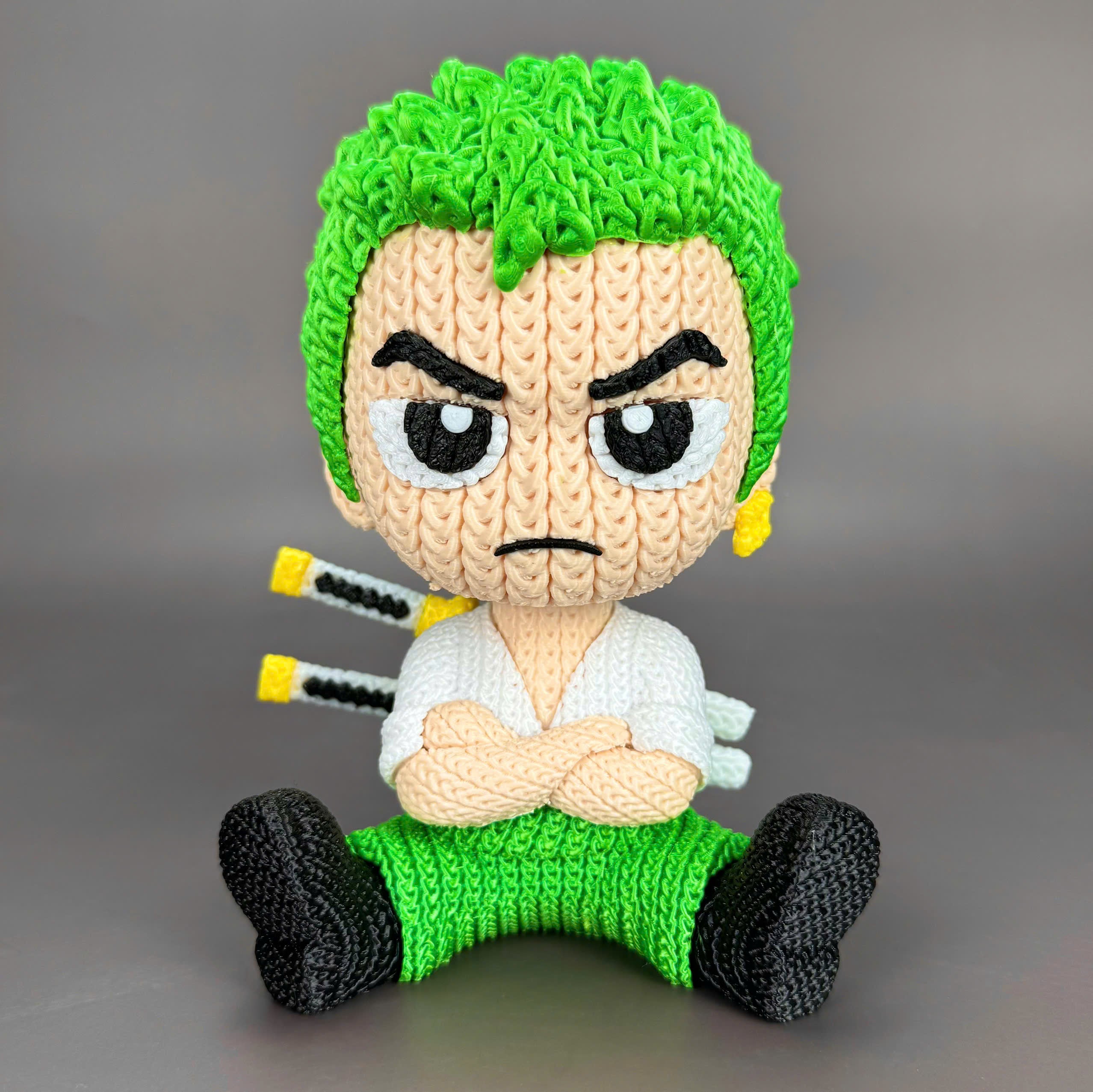 Zoro Warrior Edition –  Figura 3D Coleccionable