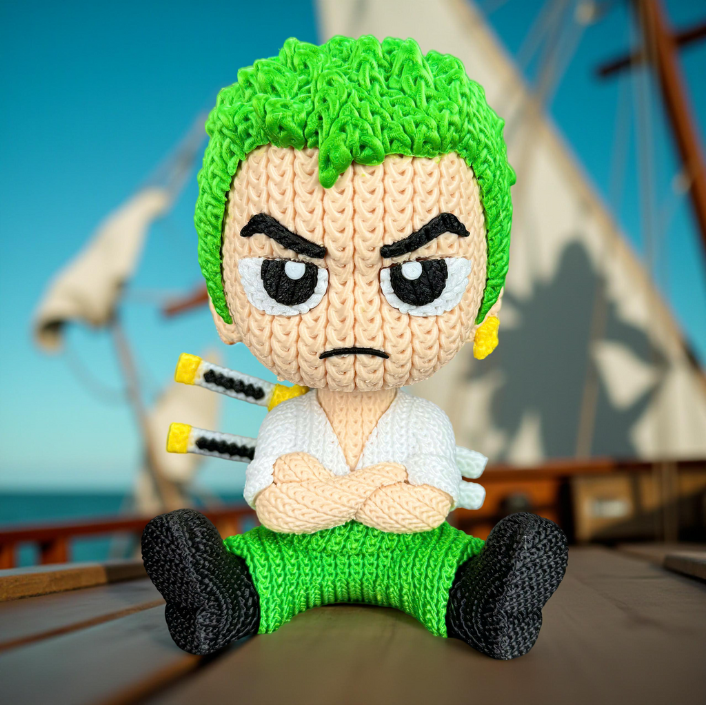 Zoro Warrior Edition –  Figura 3D Coleccionable