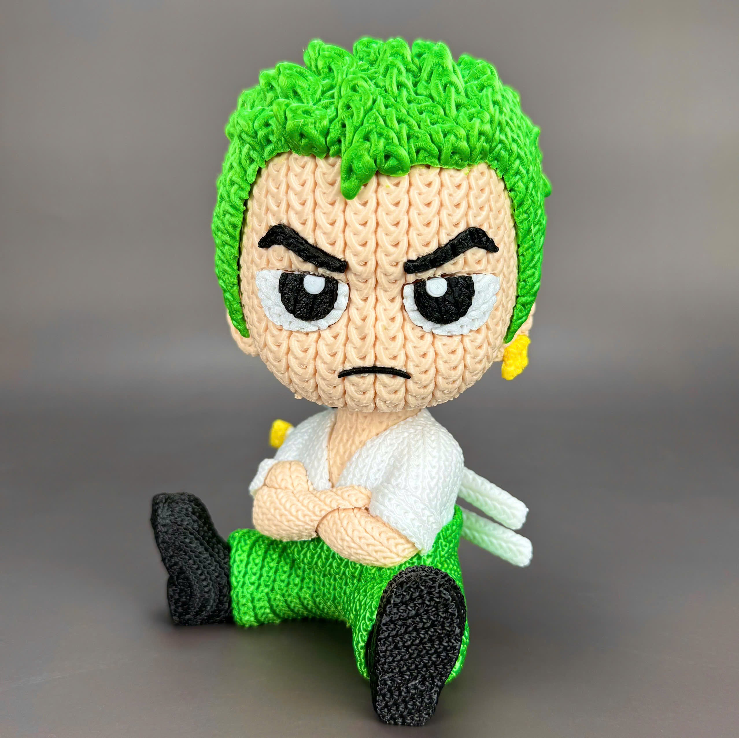 Zoro Warrior Edition –  Figura 3D Coleccionable