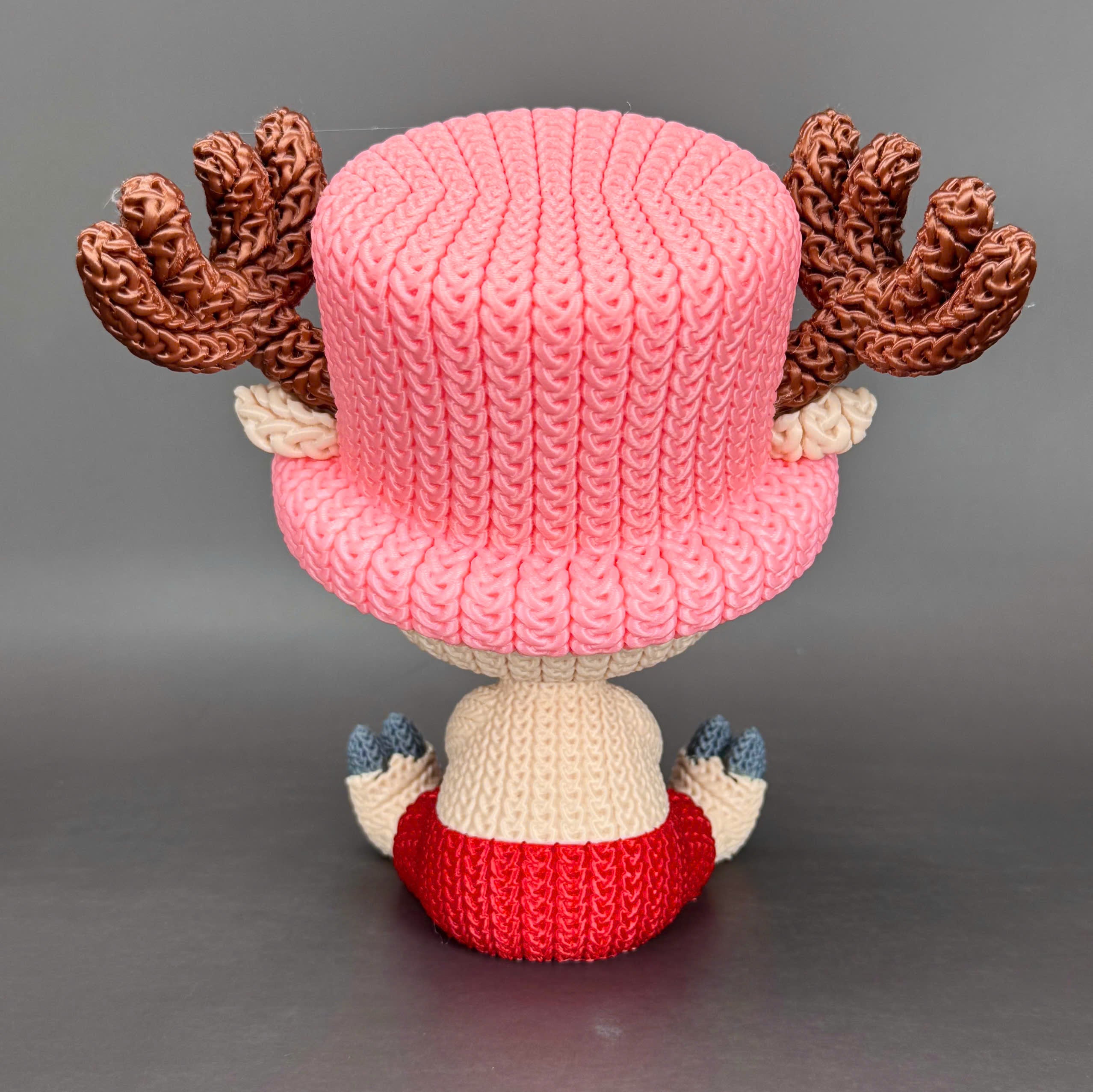 Tony Tony Chopper Crochet Edition – Figura 3D Decorativa