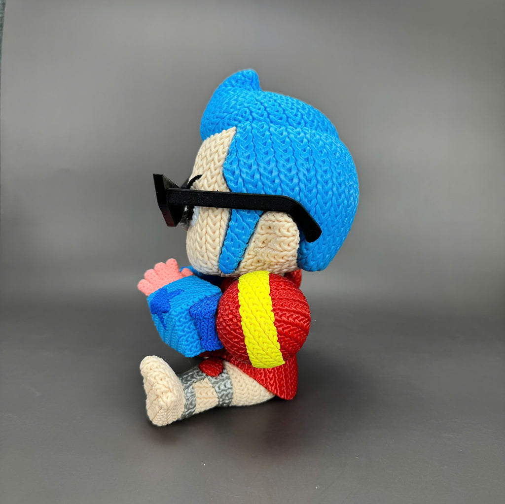Franky Crochet Edition – Figura 3D Decorativa