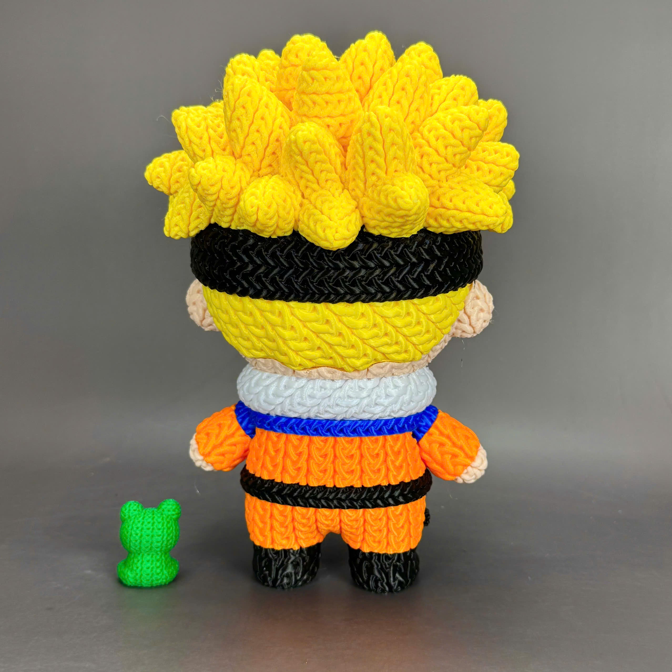 Naruto Uzumaki Crochet Edition - Figura 3D Articulada