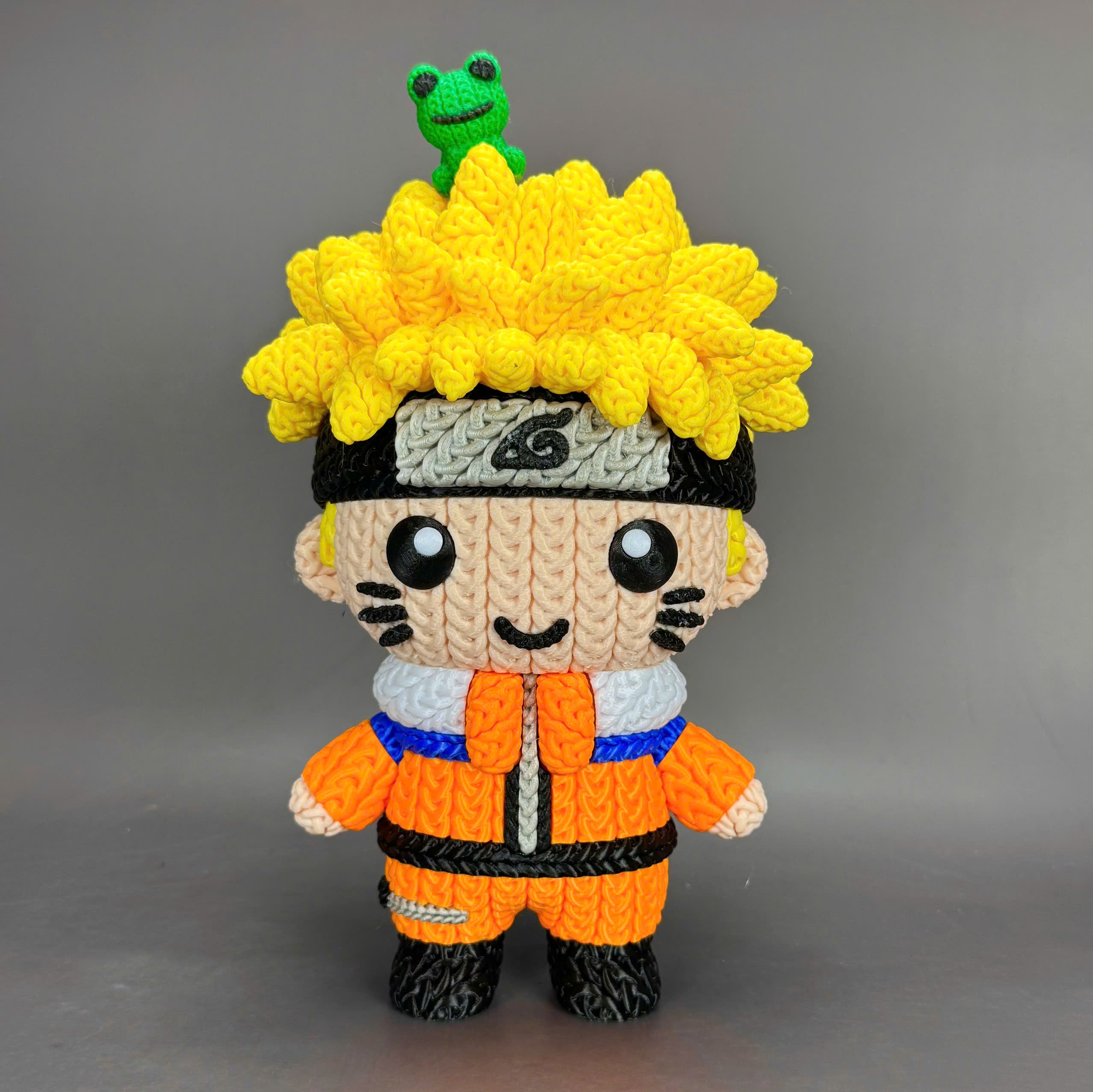 Naruto Uzumaki Crochet Edition - Figura 3D Articulada