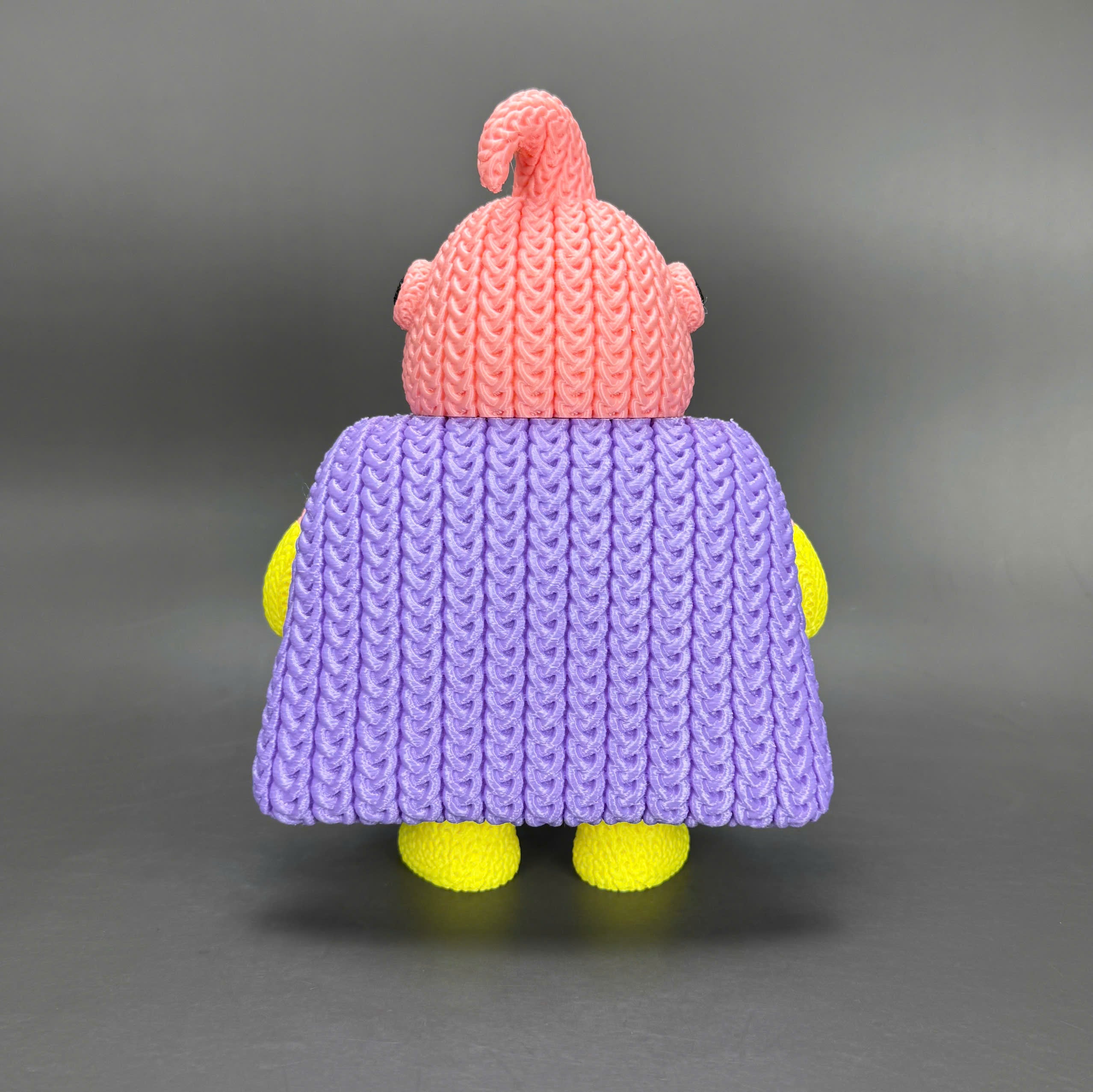 Fat Buu – Figura Anime 3D Crochet Articulada de 18 cm