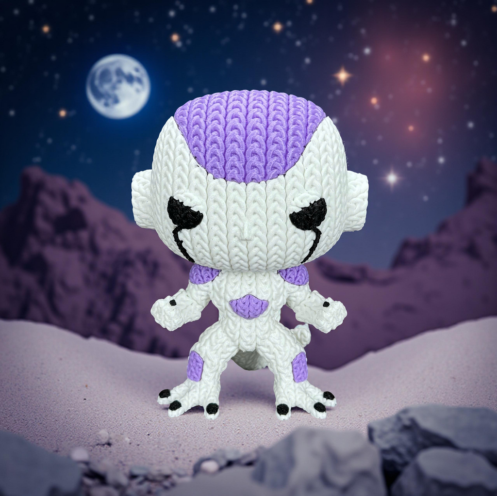 Frieza – Figura Anime 3D Crochet Articulada de 18 cm