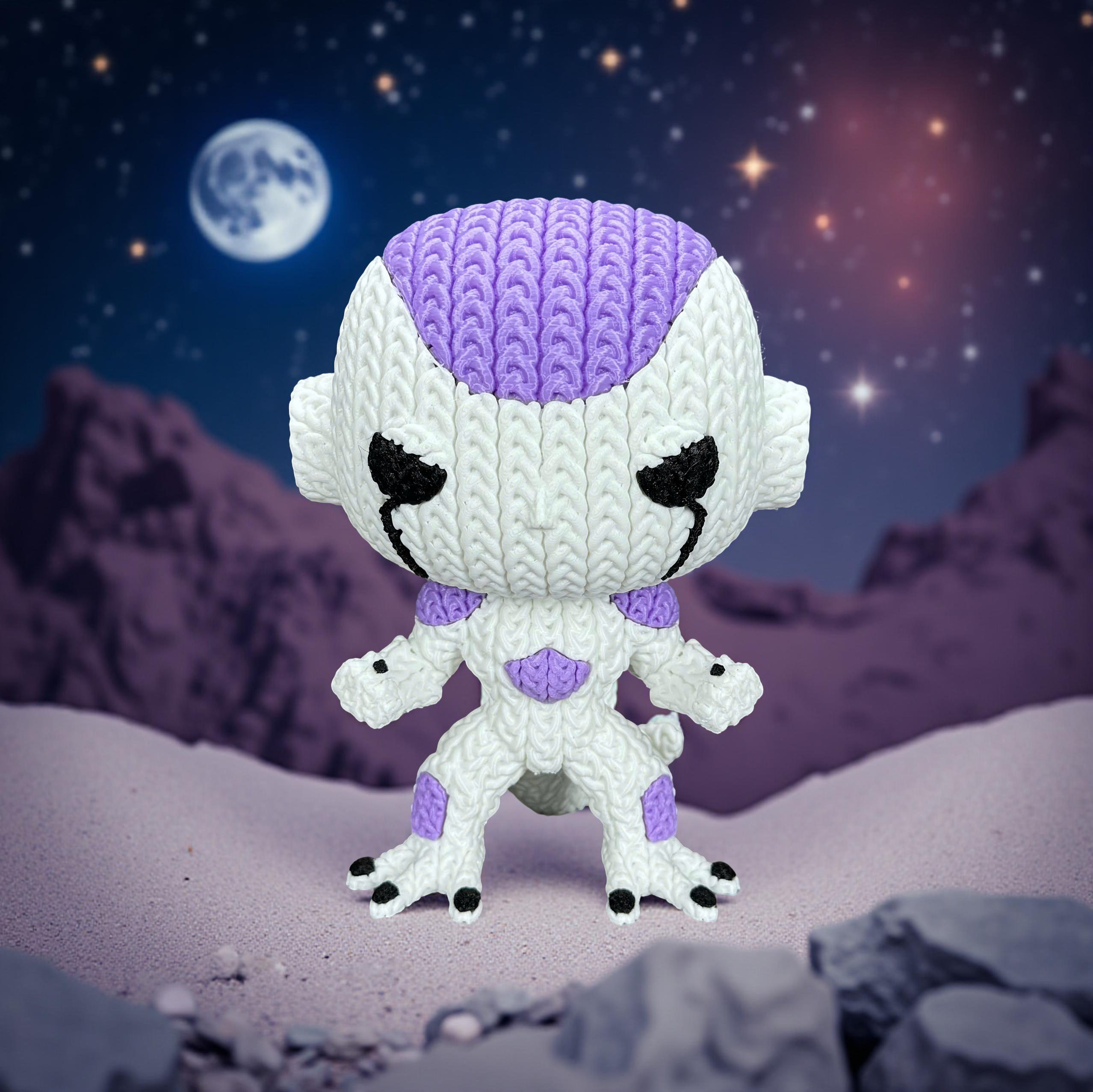 Frieza – Figura Anime 3D Crochet Articulada de 18 cm