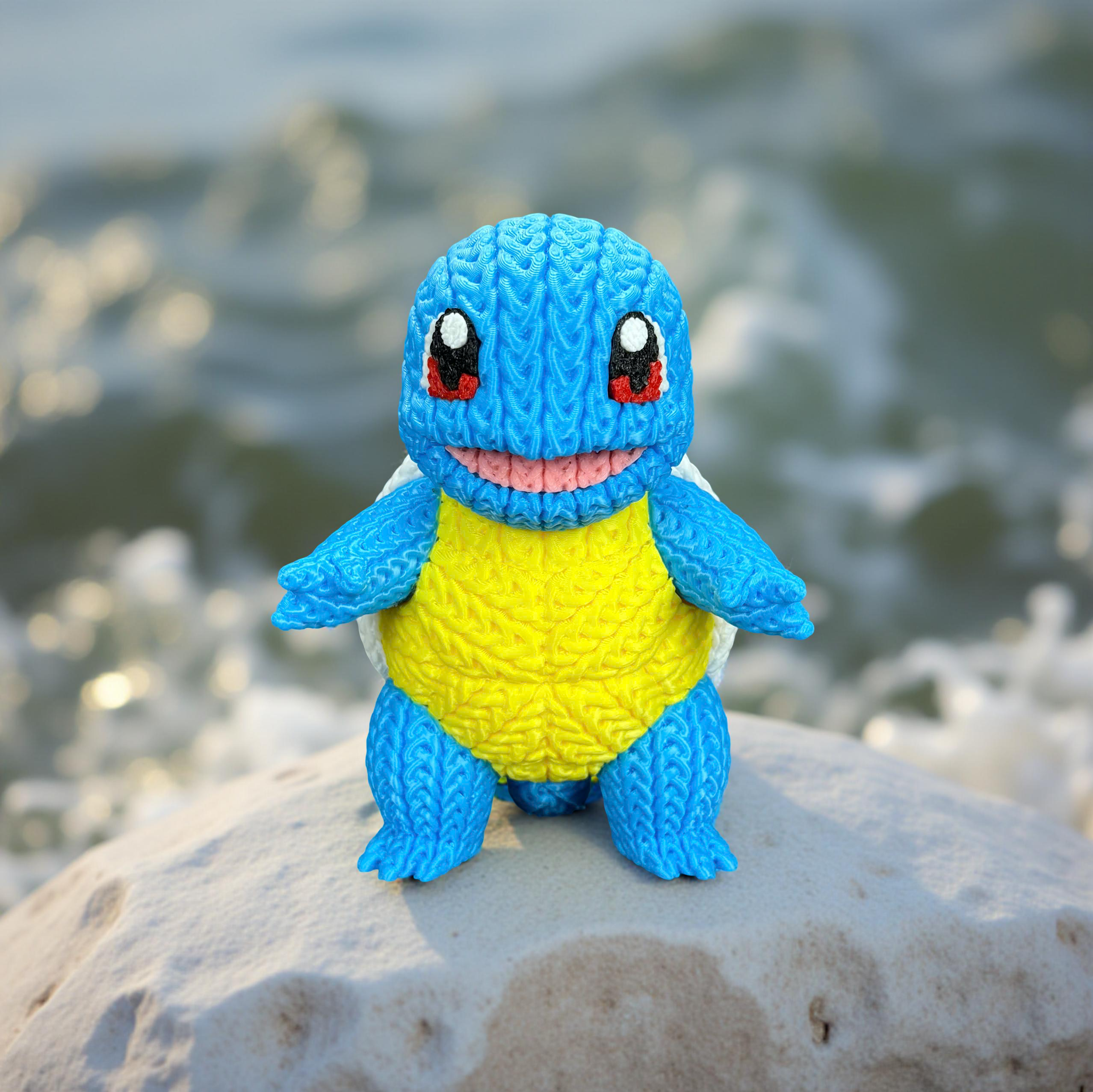 Squirtle – Figura Anime 3D Articulada de 18 cm