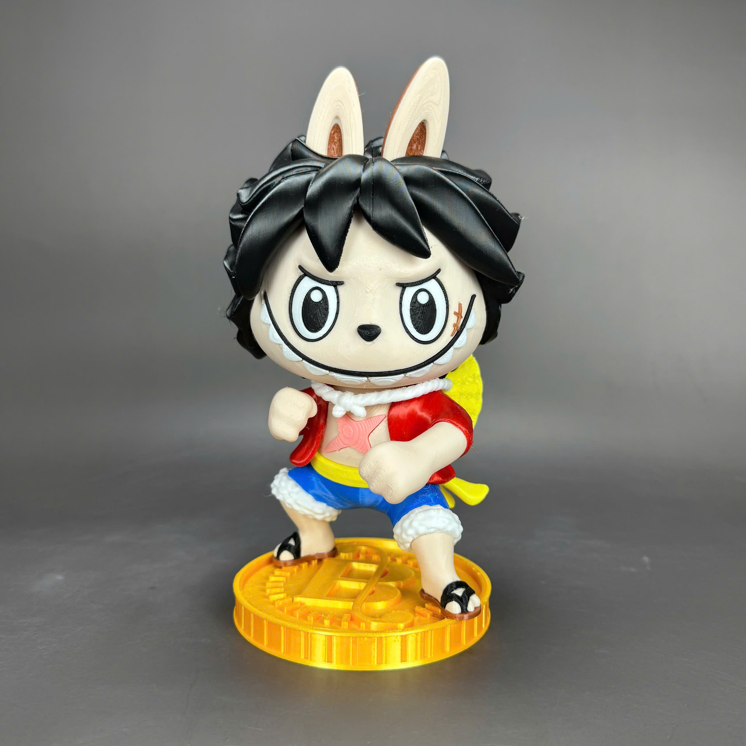 Labubu Luffy Edition – Figura 3D Coleccionable