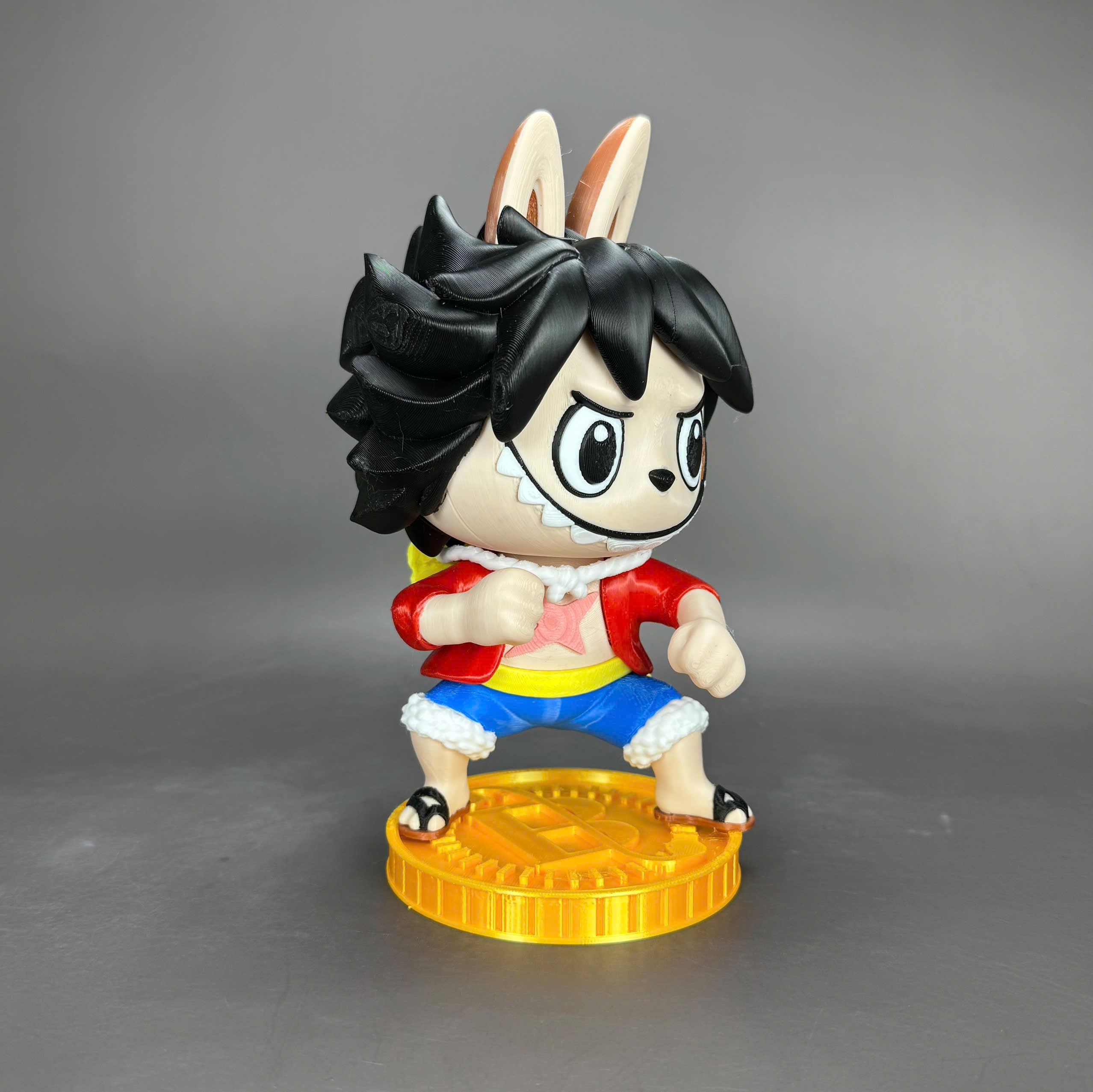 Labubu Luffy Edition – Figura 3D Coleccionable