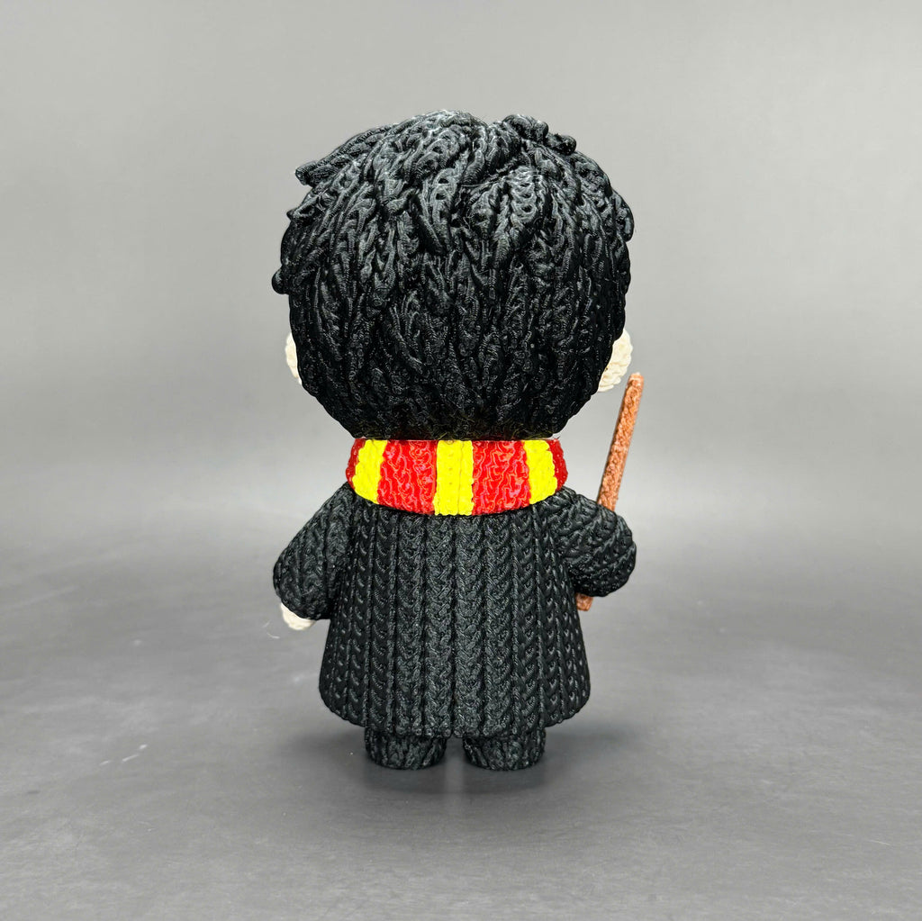Harry Potter Crochet Edition – Figura 3D Articulada de 18 cm