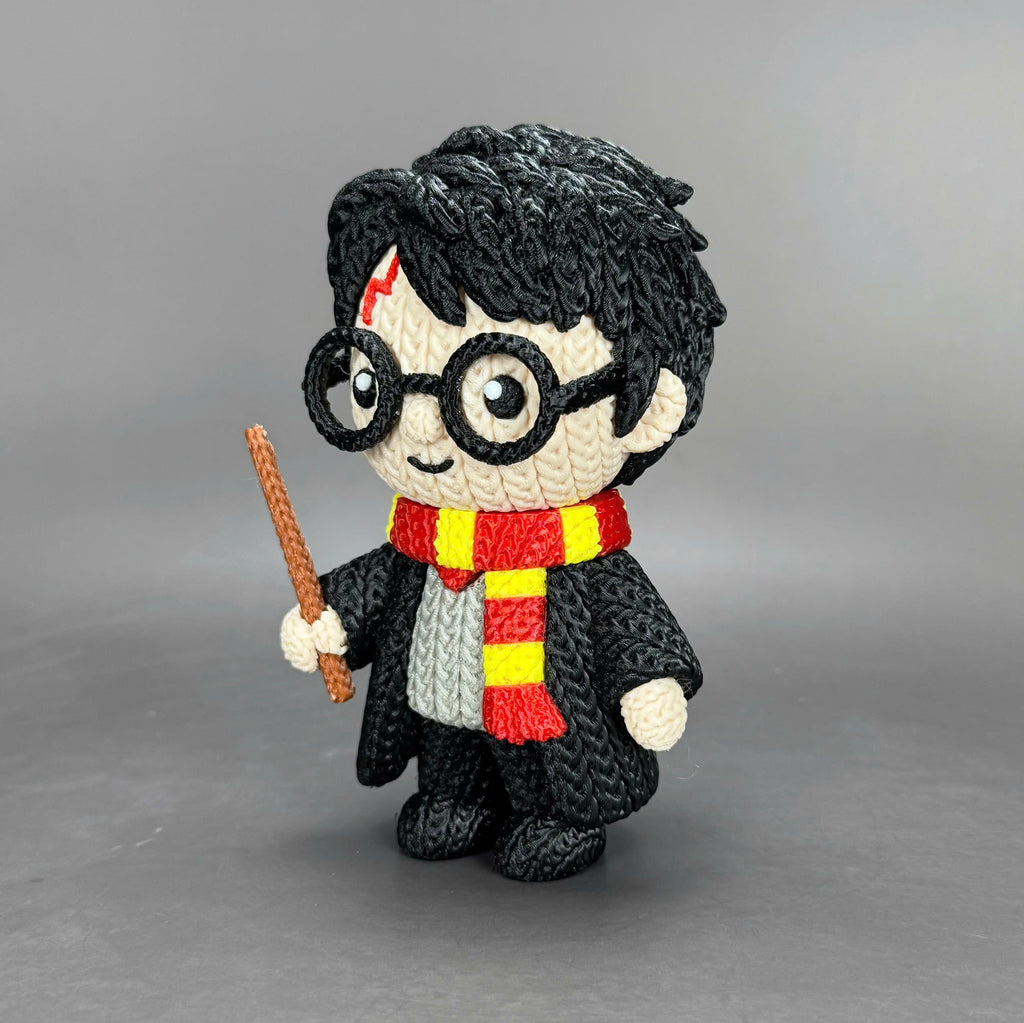 Harry Potter Crochet Edition – Figura 3D Articulada de 18 cm