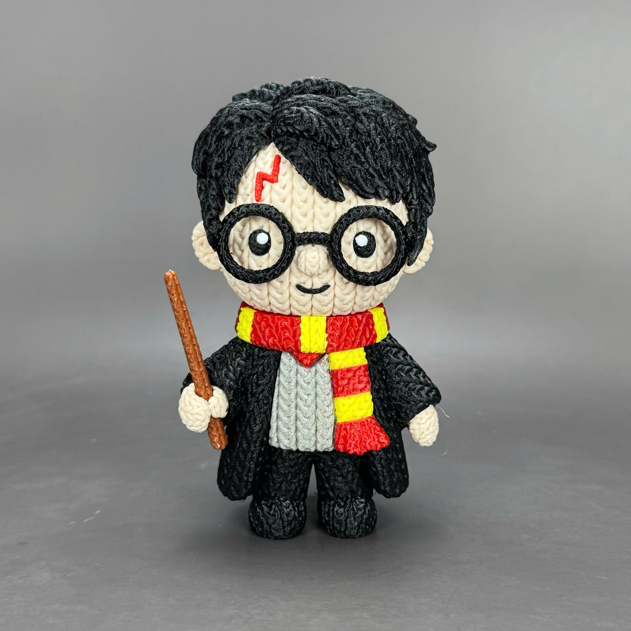 Harry Potter Crochet Edition – Figura 3D Articulada de 18 cm