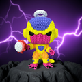 Golden Frieza Crochet Edition – Figura Anime 3D Articulada de 18 cm