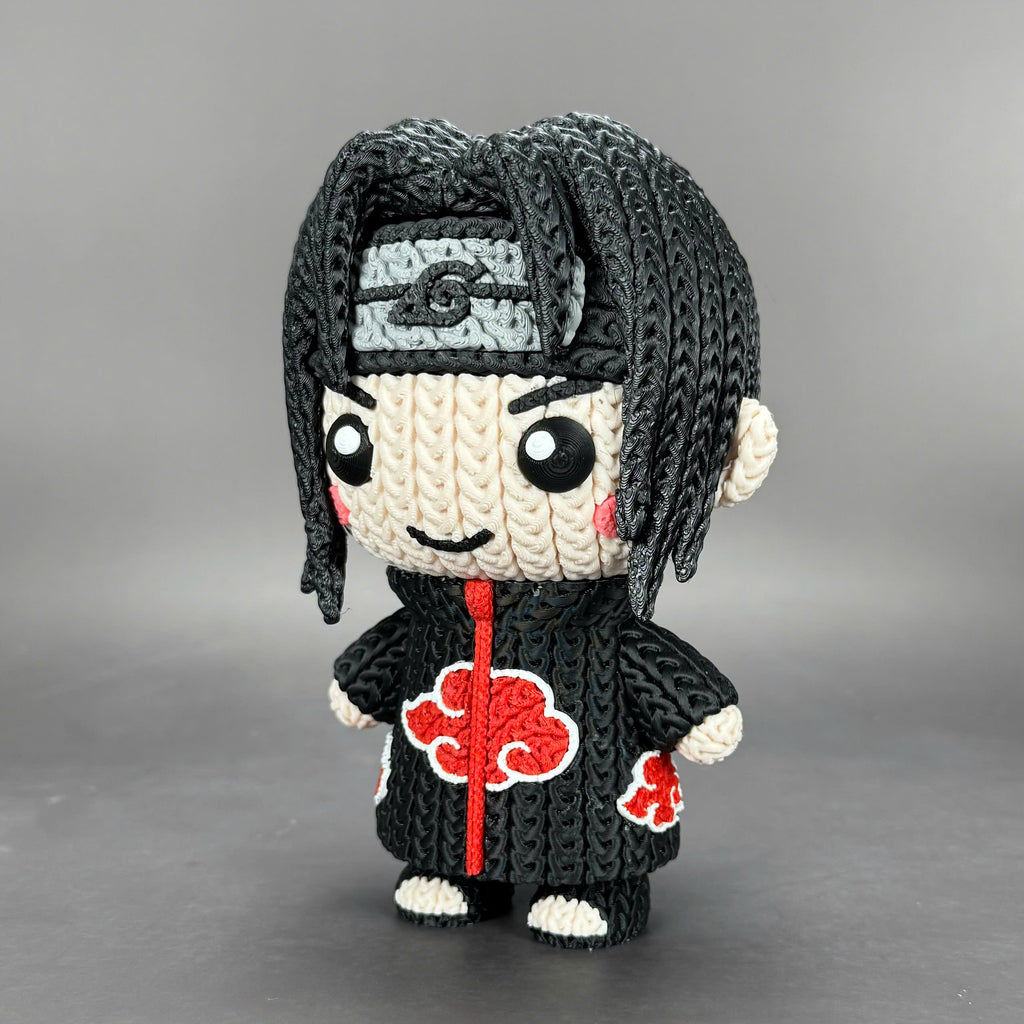Itachi Uchiha Crochet Edition –  Figura 3D Articulada