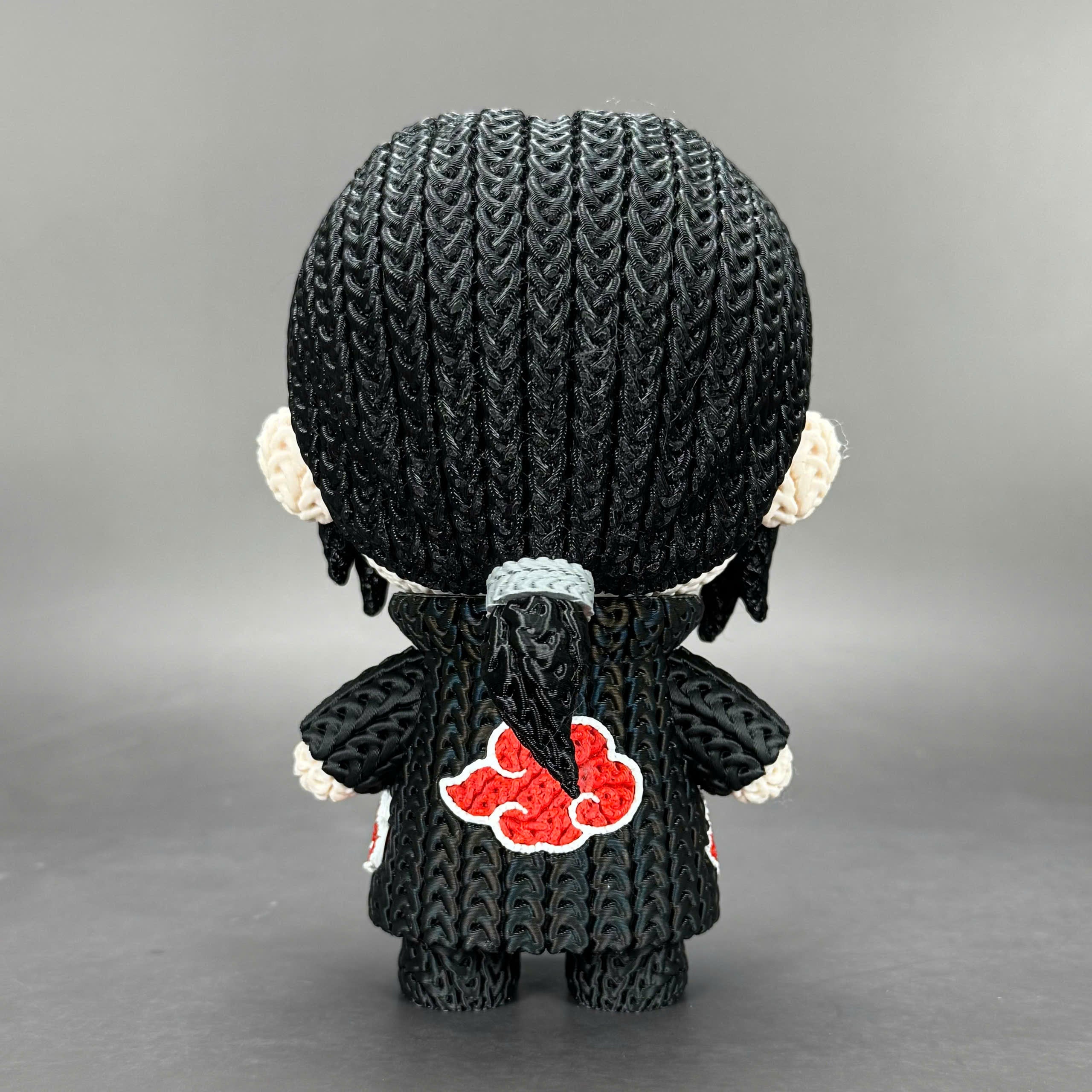 Itachi Uchiha Crochet Edition –  Figura 3D Articulada