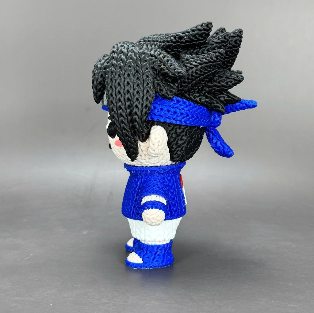 Sasuke Uchiha Crochet Edition – Figura 3D Articulada