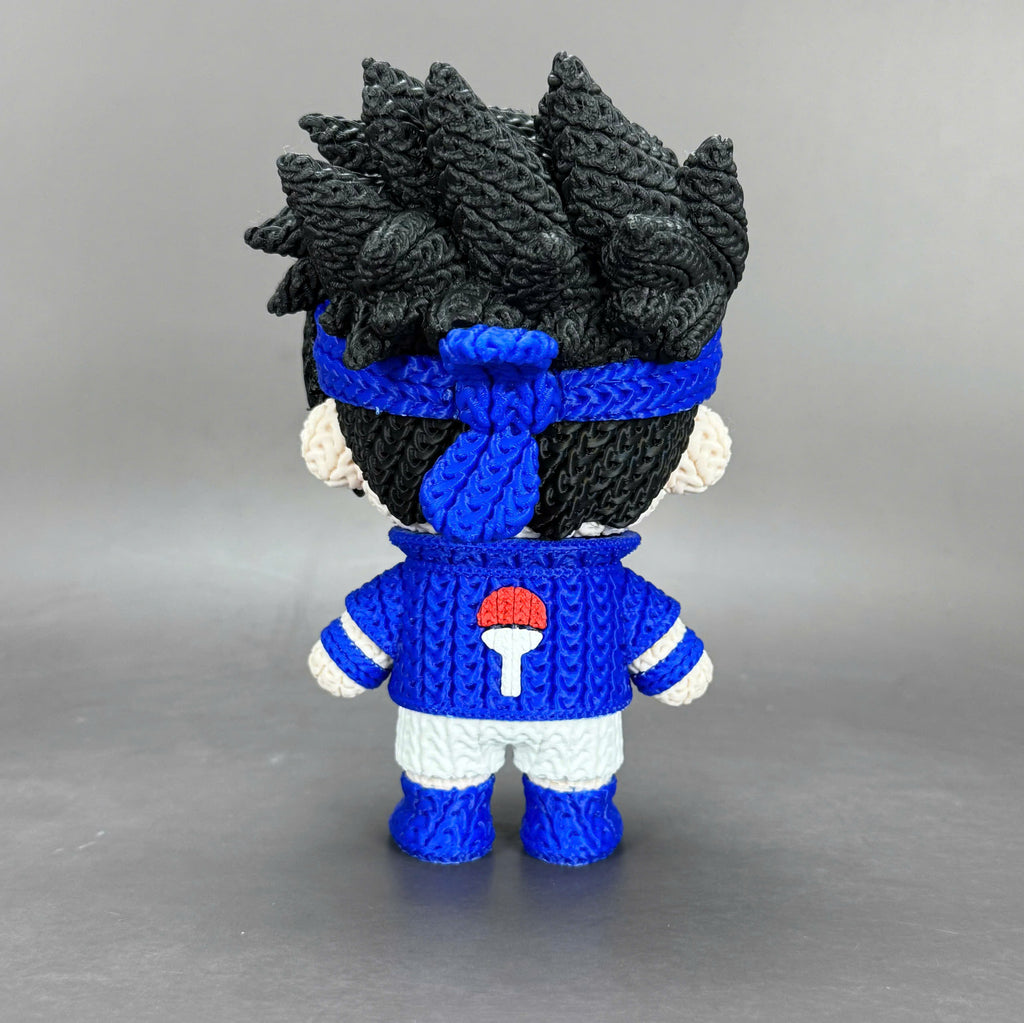 Sasuke Uchiha Crochet Edition – Figura 3D Articulada