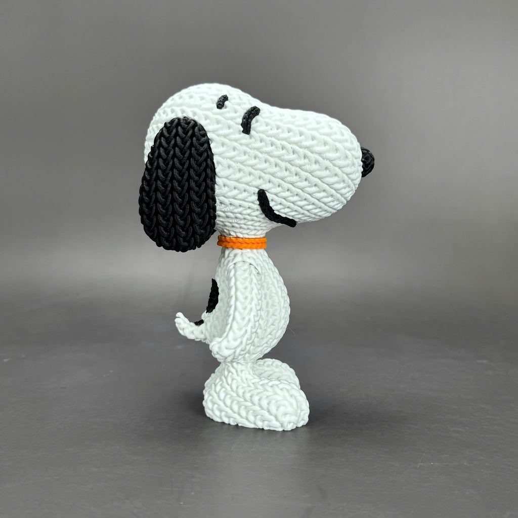 Snoopy Crochet Edition - Figura 3D Articulada