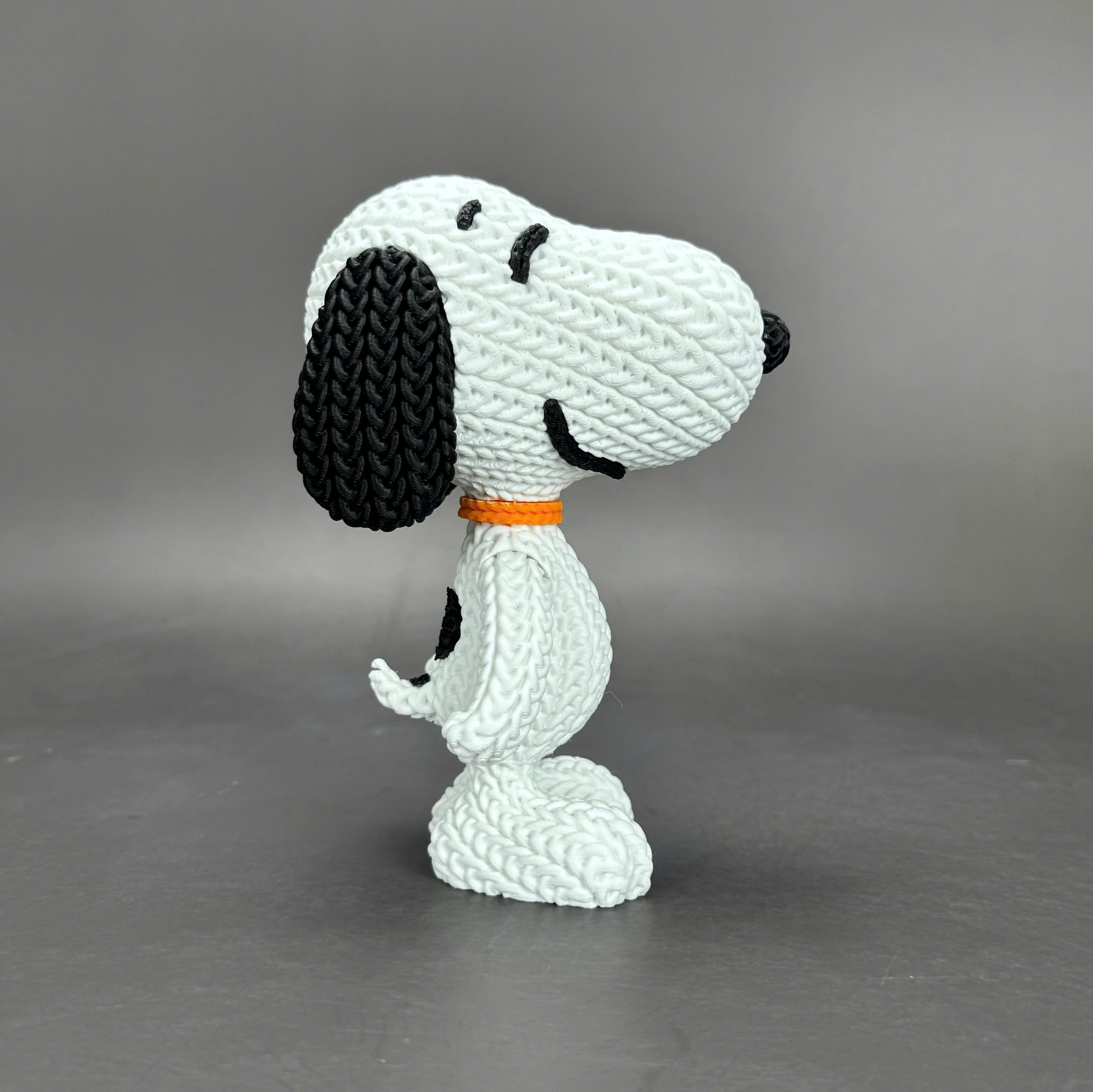 Snoopy Crochet Edition - Figura 3D Articulada